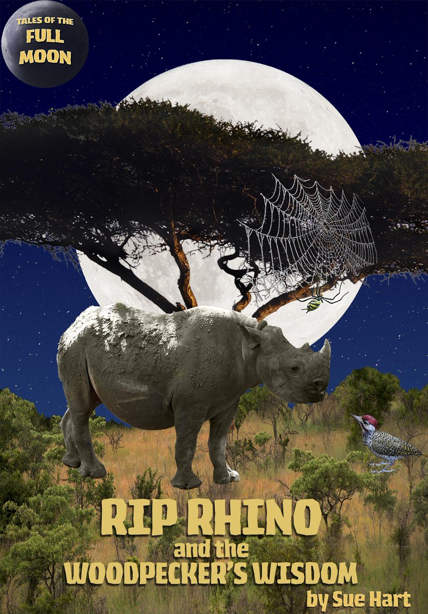 'Rip #Rhino and the Woodpecker's Wisdom ' narrated by @RealRula  #WorldRhinoDay #childrensaudiobook  #iTunes