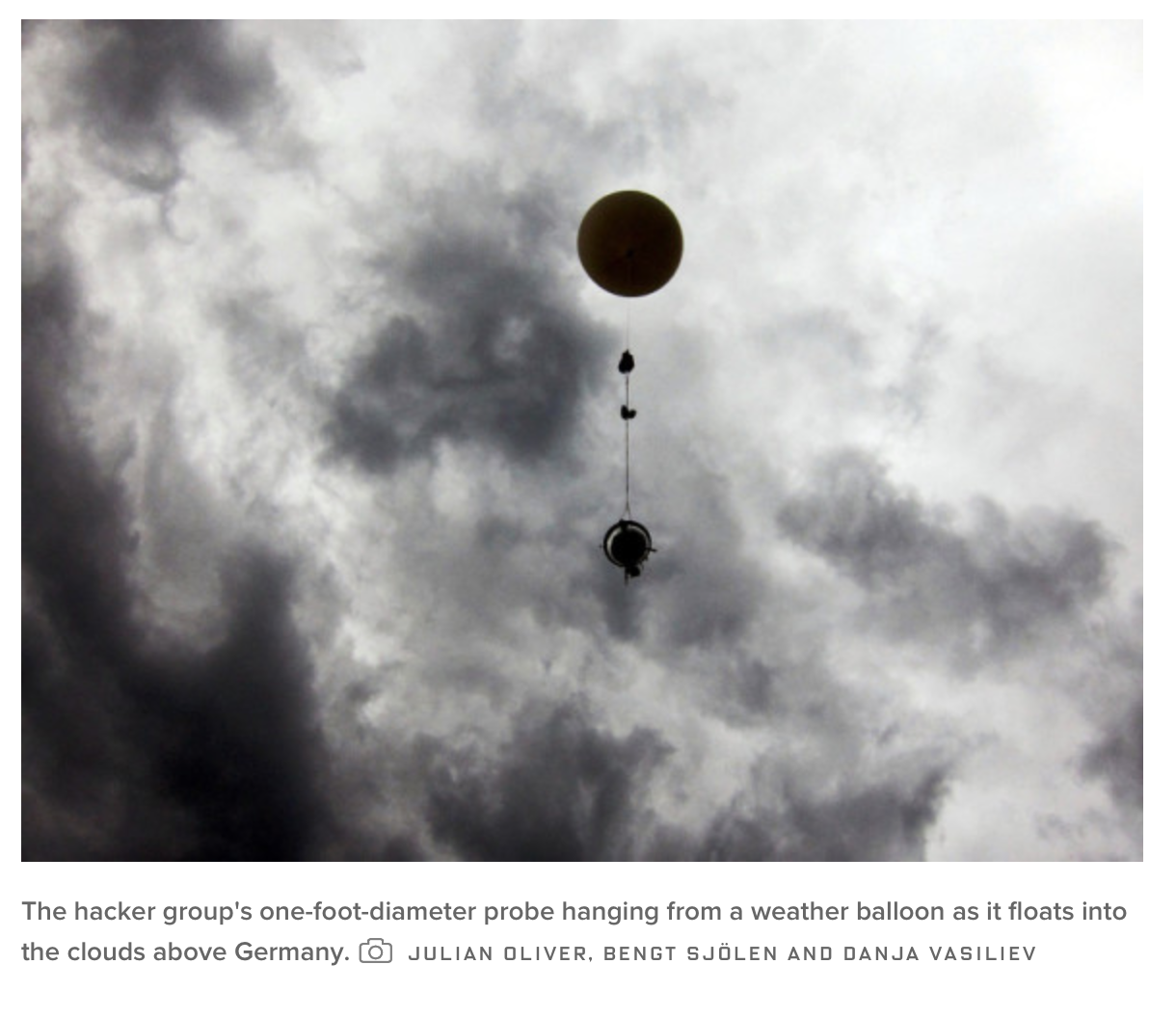 images Black Best Balloon Dpz hackers launch balloon probe