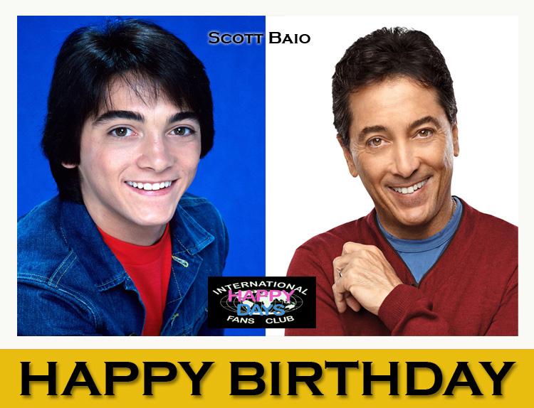 Happy Birthday Scott Baio unforgettable Chachi in Happy Days...Buon Compleanno SCOTT....wa wa wa wa!!   