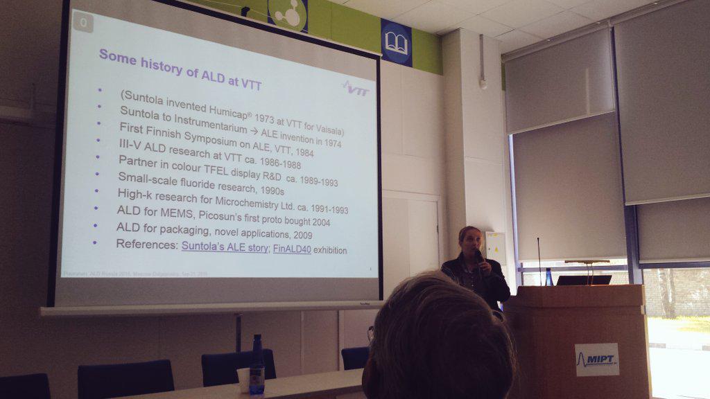 barrylab_CU's tweet photo. Riikka gave two very good talks: #VHPA and about the #VTT aspect ratio test devices #ALDep #Moscow http://t.co/EogUr4YUUc