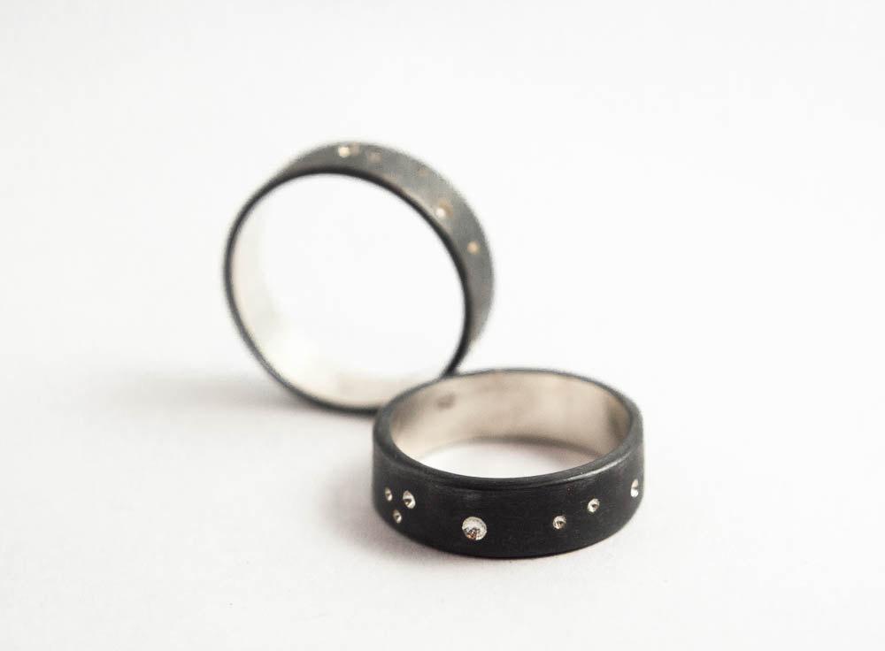 v2designworks's tweet photo. Oxidized Black Silver His And Hers Wedding Rings, Unique … http://t.co/q1zVfN7D3D #jewelryonetsy #ConstellationRing http://t.co/qECszJorRE