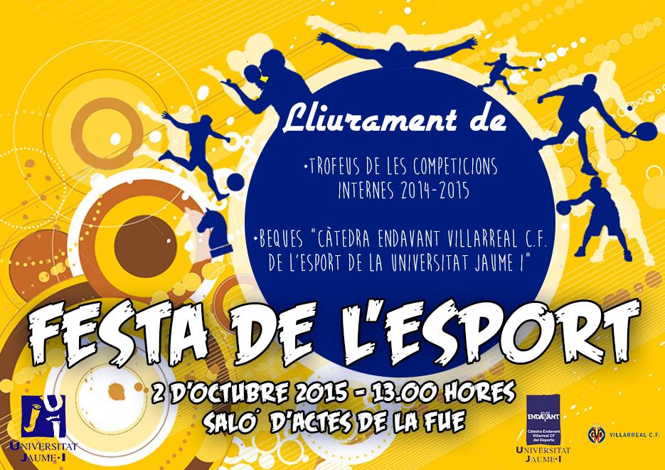 esportsUJI's tweet photo. Festa de l'esport 14/15. @RealCoholicos @Mipepinoestu @rruisenores @drinkin_team @La_Charlotada @efeprat http://t.co/uOZwevAfbl
