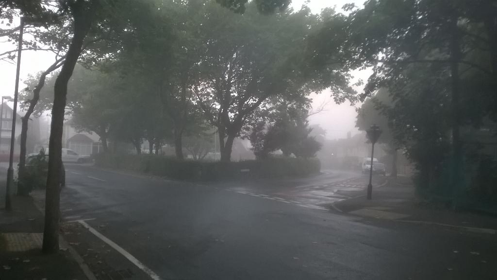 NWmole's tweet image. Beautiful misty morning in @HightownVillage this morning