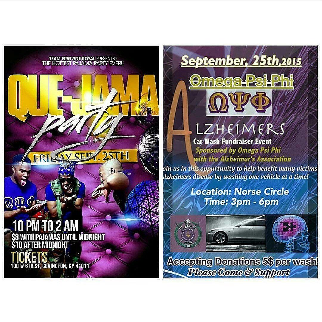 nkunphc's tweet photo. Friday night September 25th #QueJama $8 with Pajamas / 10 without #NKU http://t.co/oQEIx6hqFw