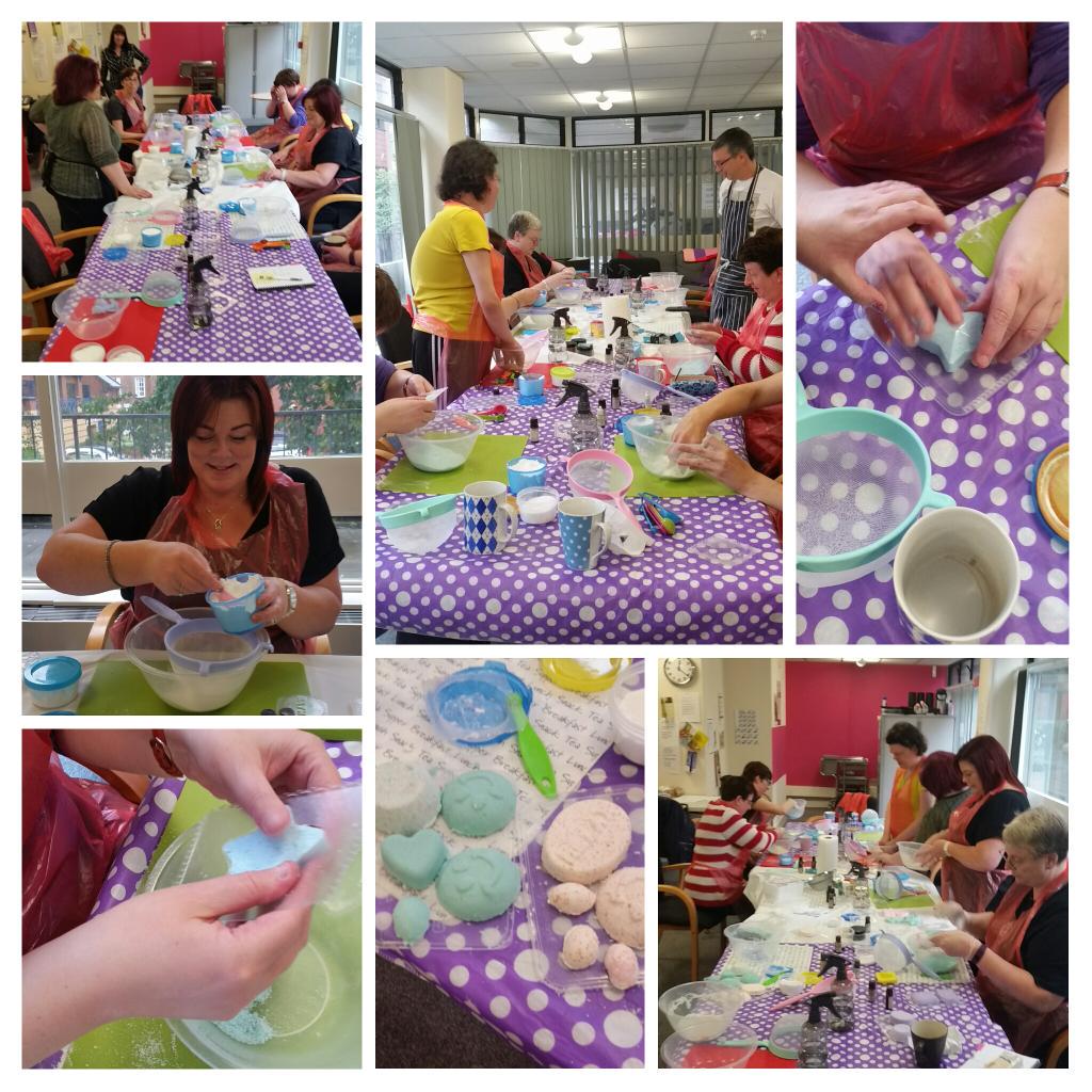 shopoflathers's tweet photo. We had such fun on our #makingbathbombs class at @actionforblind @RNIB yesterday! Here's some of the action #Leeds http://t.co/QyBIlMryYB