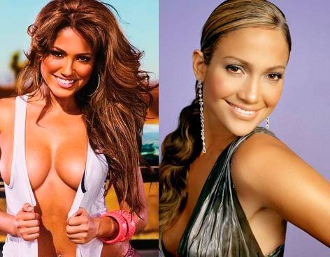 Conozcan a Jessica Burciaga la “doble” de JLo. redesvision.com/articulo.php?a…-“doble”-de-JLo