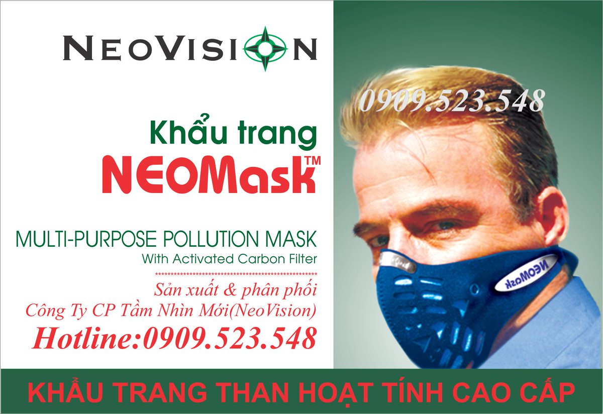 khautrangthan's tweet photo. KHẨU TRANG NEOMASK
Khẩu trang than hoạt tính NeoMask-0909.523.548
#khautrangneomask #khautrangbaoho #khautrangthan http://t.co/0DxfBW2CKW