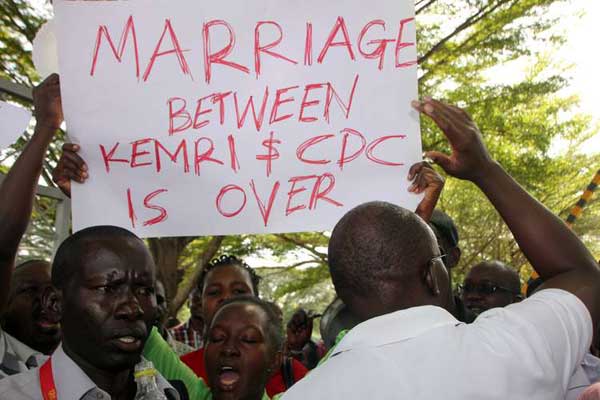 NationAfrica's tweet photo. Kisumu Kemri employees strike over delayed salaries http://t.co/PwgzvfEuZo http://t.co/LVr2leaUbU