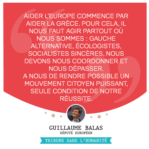 BalasGuillaume's tweet photo. La leçon de Tsipras - ma tribune à retrouver dans l'@humanite_fr de ce jour http://t.co/WesLWjwktT http://t.co/01tdNClQXd