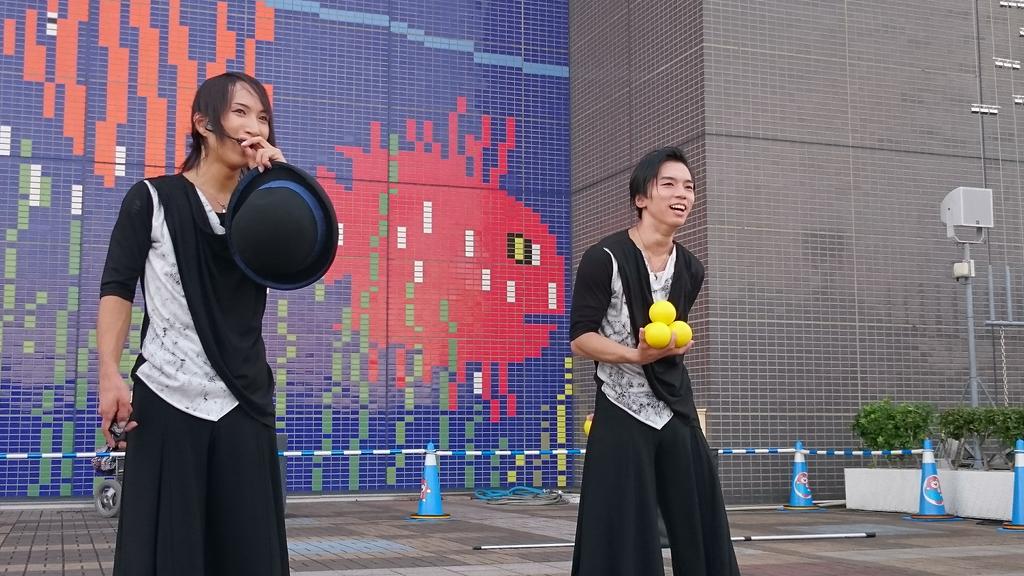 mimiko13230930's tweet photo. 天保山WPF
Radiantのお二人カッコ良かった!
コンビネーション抜群のディアボロの演技は最高!
ラスト、クロスさせてのハイトスもすっごい高く上がって最後まで気分最高なショーでした!
#WPF2015 http://t.co/z1gZtvrZFc