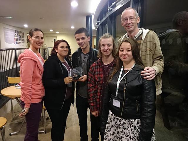 RochdaleMind's tweet photo. Our Listen Up project wins another award!!http://t.co/FSZOJrX0lx. http://t.co/vZQ502kY4n