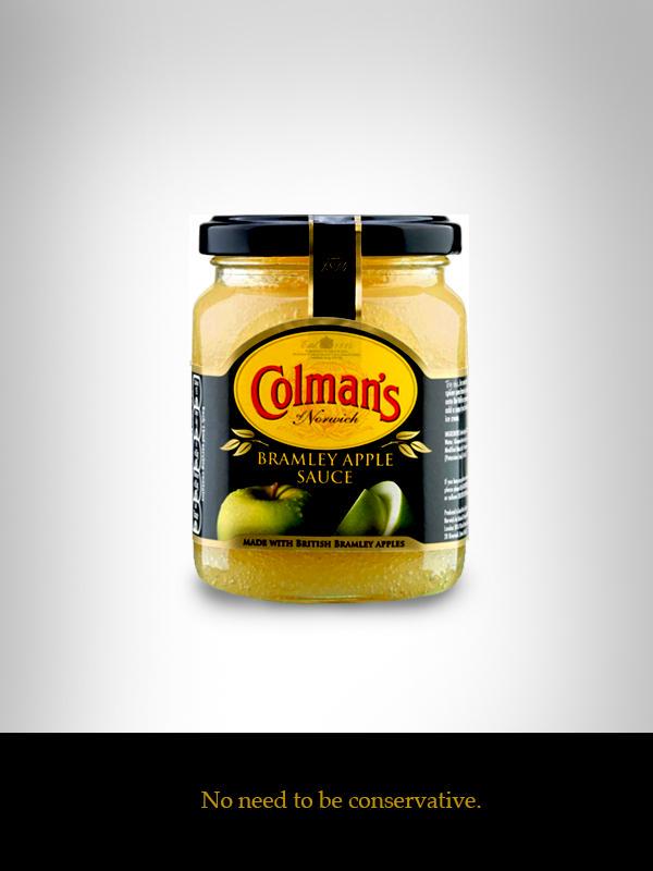 AndrewBloch's tweet image. Great topical ad from Colman&apos;s  #piggate 

via @SCA2Dean #sca2