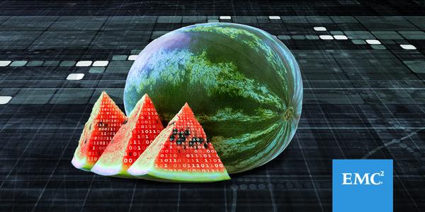 Rgamal89's tweet image. What is the #BigData watermelon syndrome? #EMCBigData's @aFredNotAfraid explains. emc.smh.re/8se #EMCer