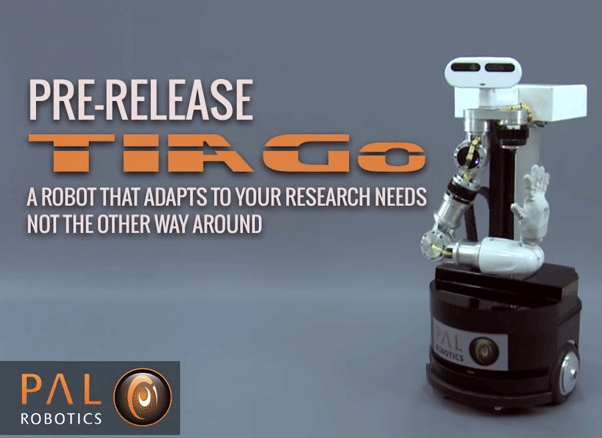 PALRobotics's tweet photo. Come to our booth next week at #IROS2015, and interact with TIAGo! http://t.co/M7xGfuo1Fi #IROS http://t.co/su8eOMzbSp