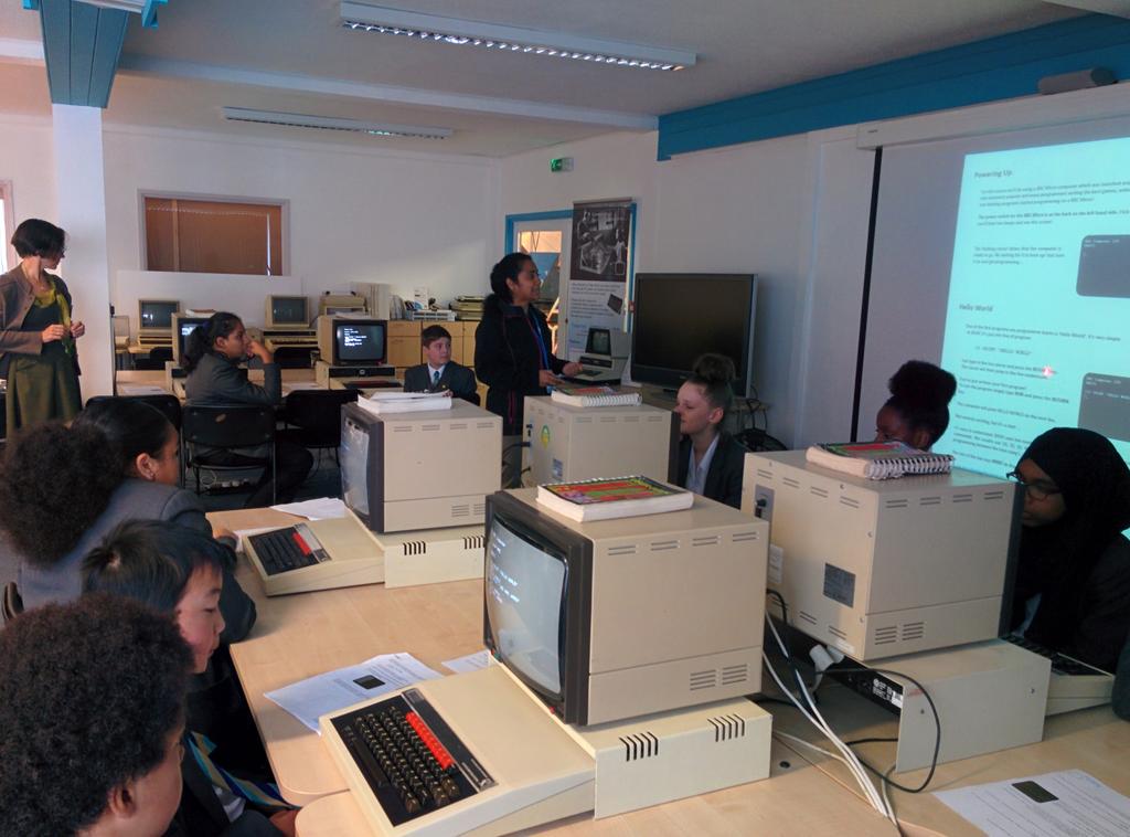 HHSComputing's tweet photo. @HHSHaringey back at the fantastic @computermuseum for a super #searchday http://t.co/yVAlp9m2Ul