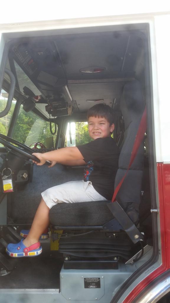 My little fireman