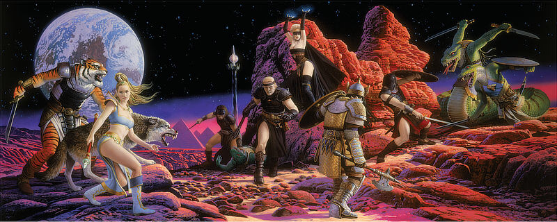 parkinsonart's tweet photo. Shadows of Luclin #everquest #eq http://t.co/JQNjHGnnkn http://t.co/ApFOAPSEI6