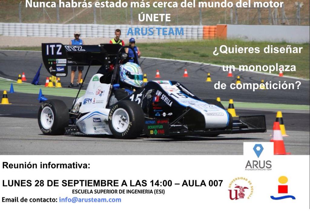 arusteam's tweet photo. Ahora es el momento de formar parte del equipo. 

Lunes 28 de Septiembre.
14:00 en la ETSI 
Aula 007 http://t.co/UTSa0n6Ohd