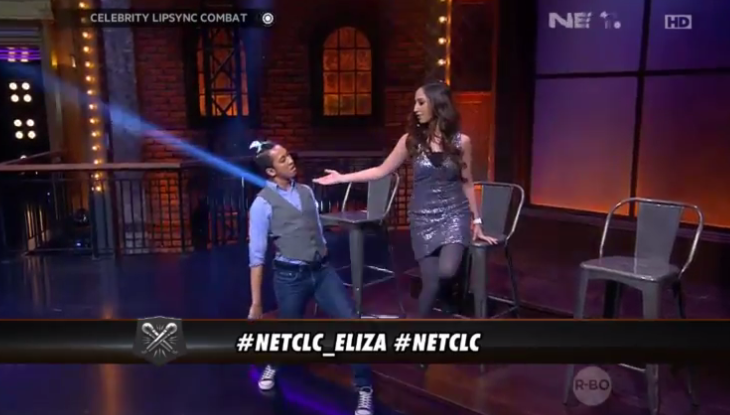 NETCLBI's tweet photo. penampilan pertama dari @vjeliza mention dgn hashtagnya juga jangan lupa #NETCLC_Eliza #NETCLC http://t.co/OVNQENfBb7