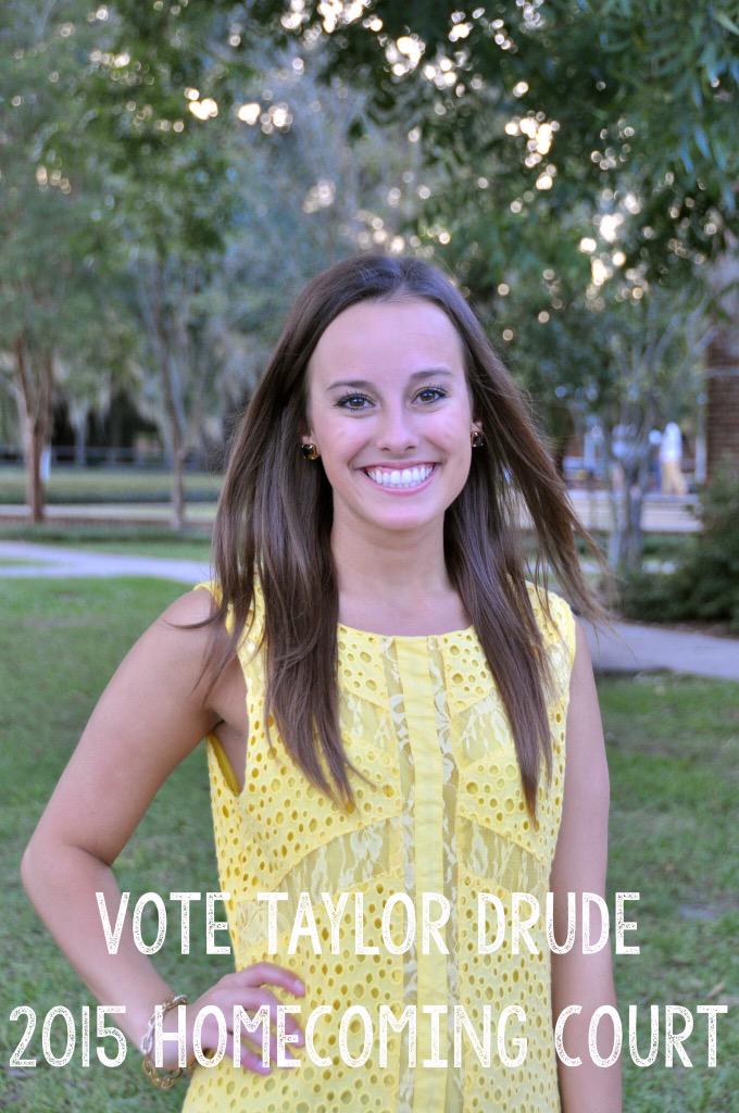 jchotey's tweet photo. https://t.co/KwejVRNuzz 

Vote @Taylordrude for court because she's very pretty and very sweet. That's all you need! http://t.co/xmStR4dQKZ
