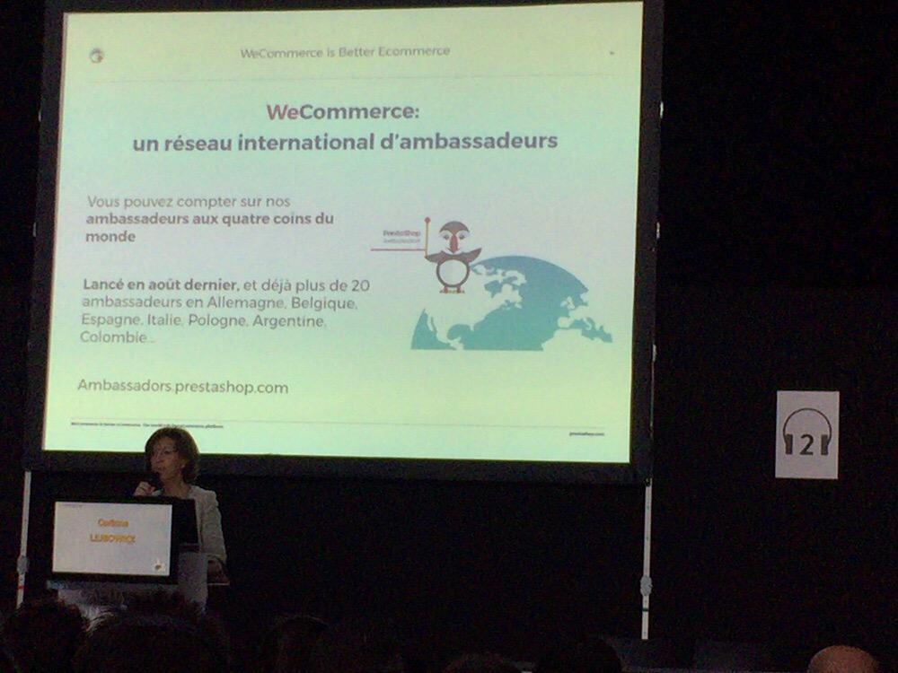 temboit's tweet photo. #Prestashop certified agencies DOUBLED in last year #ParisRetailWeek #ECP15 http://t.co/Qg0ii8D32H
