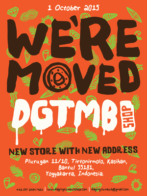 DGTMBproject's tweet photo. We're Moved!New Store w/New Address at Plurugan 11/10, Tirtonirmolo,Kasihan,Bantul 55181,YK,INA l +62 857 2984 7421 http://t.co/HCSdOMbuLR