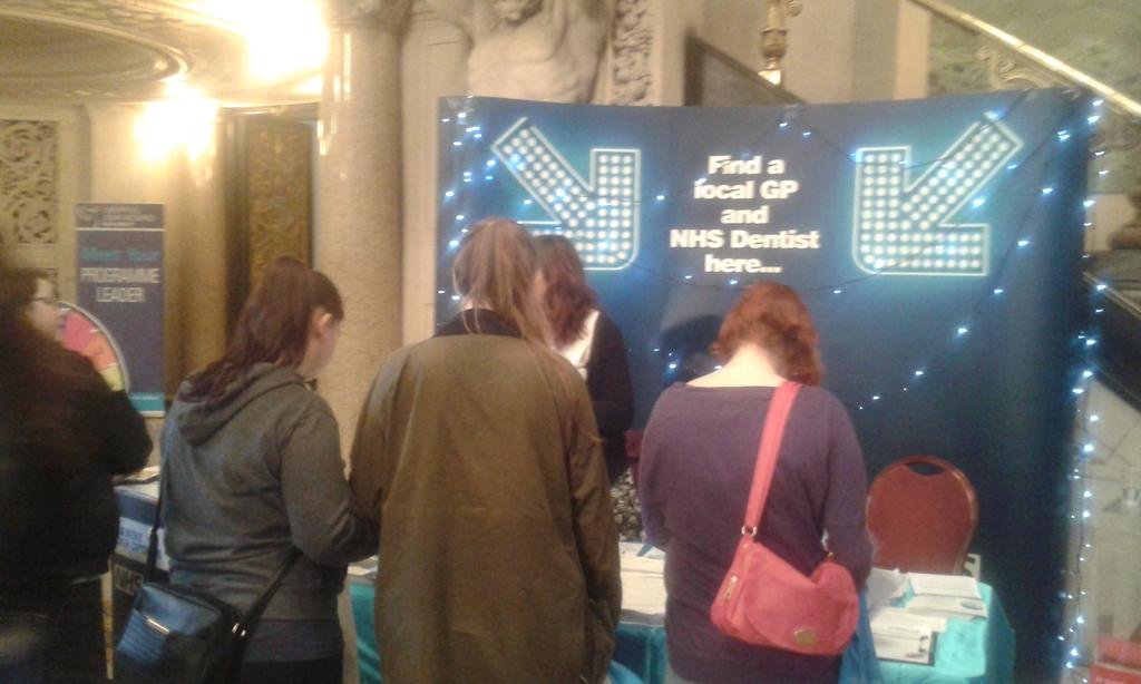 HW_Liverpool's tweet photo. #LJMU #Freshers filling in their registration forms for @brownlowhealth - have you signed up for a local GP yet? http://t.co/PQHUfUPuyD