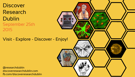 tcddublin's tweet photo. Excited to host 3rd annual @ResearchDublin night #DRD2015 this Friday @RCSI_Irl. Event list http://t.co/HMXm8n9ULO http://t.co/hkdAXpf0CG