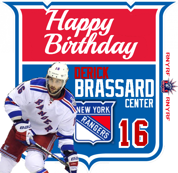 Happy Birthday Derick Brassard 