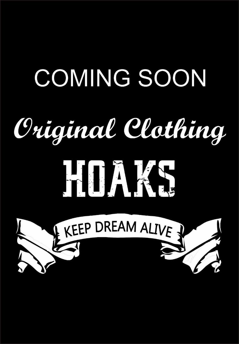 Brother and sister HOAKS, tunggu launching kami dan dapatkan style terbaikmu. KEEP DREAM ALIVE #indiecloth #style