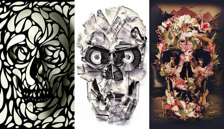 salvatorres's tweet photo. RT @ufunk_en: Art Skulls – The creative skulls of Ali Gulec http://t.co/dA9t6h1a2A http://t.co/FiLtfRAQ8x