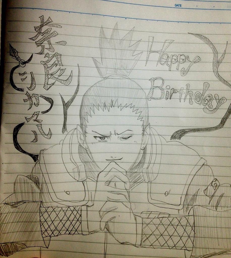 H 奈良シカマル生誕祭15 Etiketa Sto Twitter