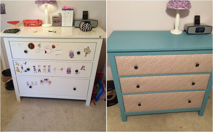 DIY | Transformation of a Classic Drawer to a Modern Style - go.shr.lc/1ONIokP  #diy #redesign
