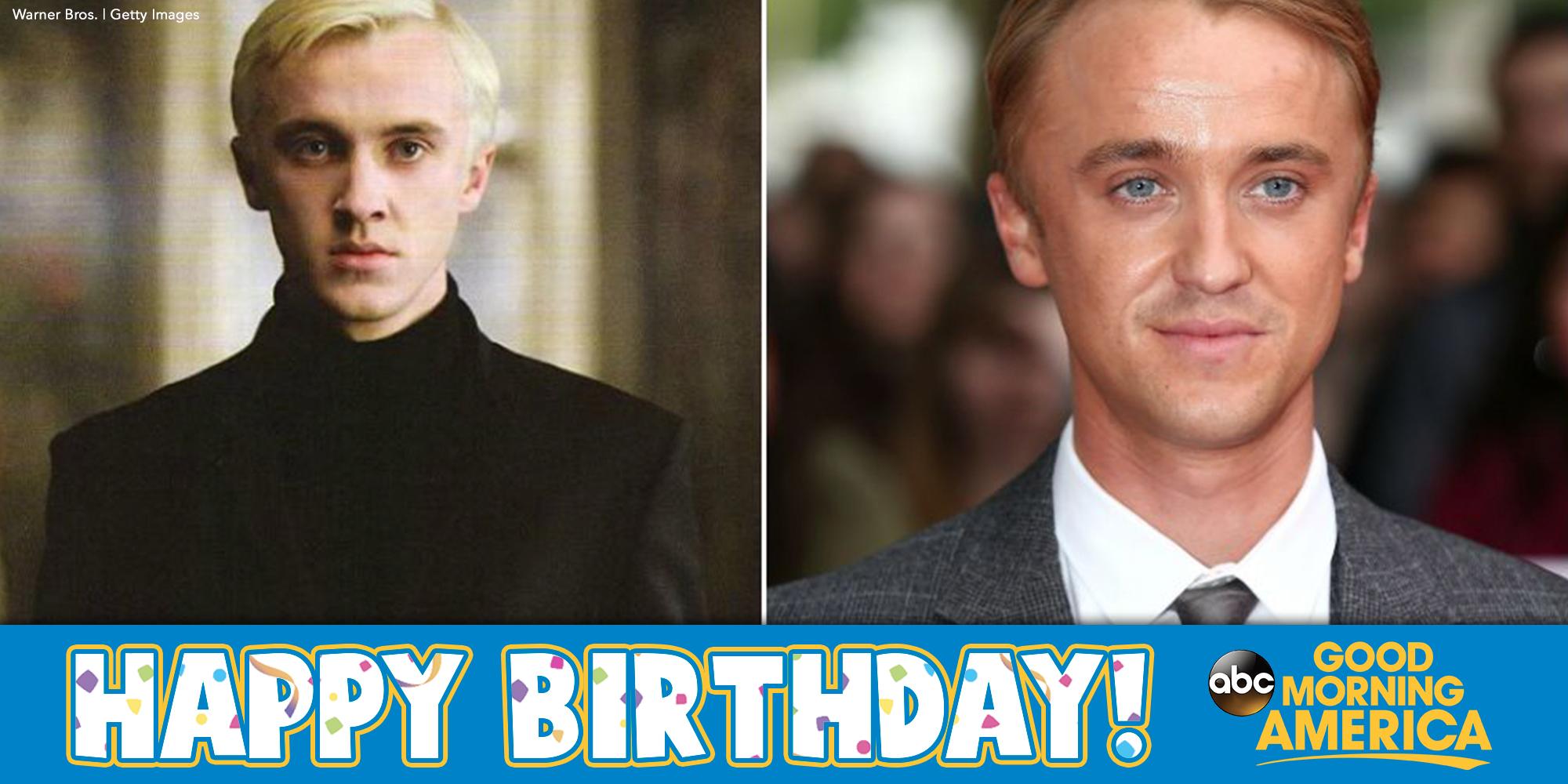 Happy Birthday to Draco Malfoy himself: Tom Felton! The actor turns 28 today.  