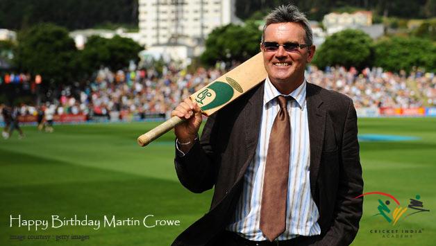 Wish a very Happy Birthday to former New Zealand cricketer, commentator and author Martin Crowe  