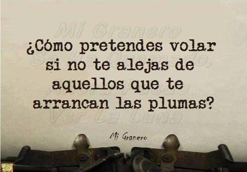 Mi consejo de hoy. Aléjate de gente q no aporta nada positivo a tu vida. Gracias por participar en #LaHoraMagica603