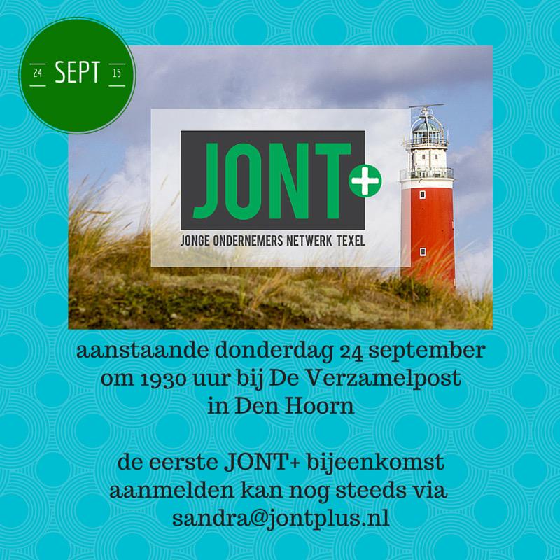 Wie komt er aanstaande donderdag de 24e ook naar de 1e JONT+ meeting bij De Verzamelpost? PLS RT