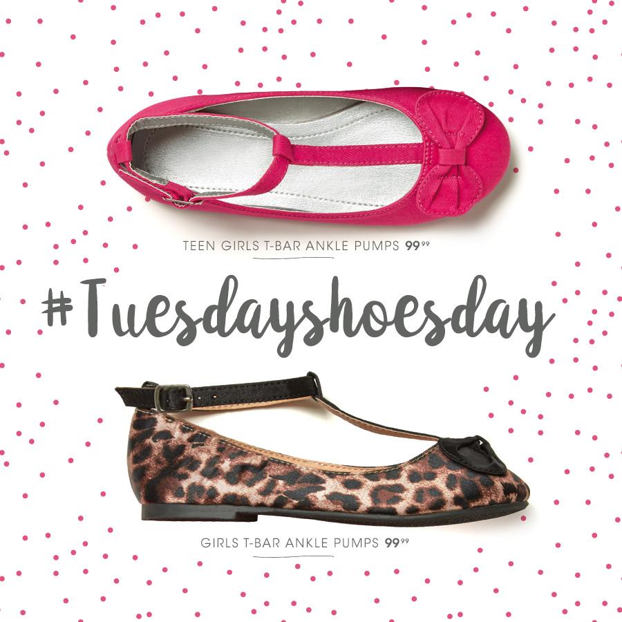 jet_fashion's tweet photo. Let her girly girl shine through with these T-bar pumps this #TuesdayShoesDay http://t.co/2QQ1fdu8fu #JetLoves http://t.co/0jbQVEXyW5