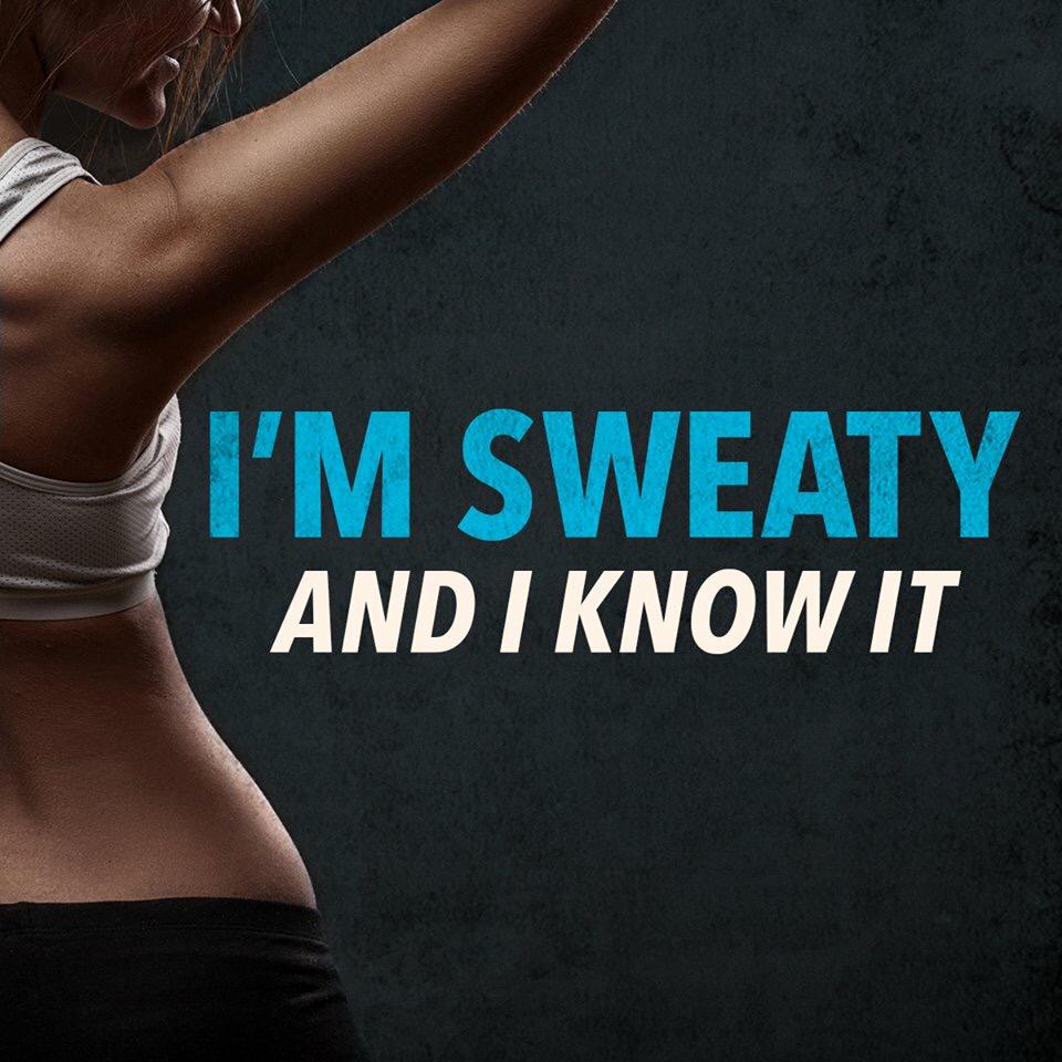 JazzerciseMcLn's tweet photo. Good things come to those who sweat! Come work it w/Heather @ 9:30am, Hang @ 5:30pm, and @NancyGriswold1 @ 6:30pm! http://t.co/TwCOE8fE0A
