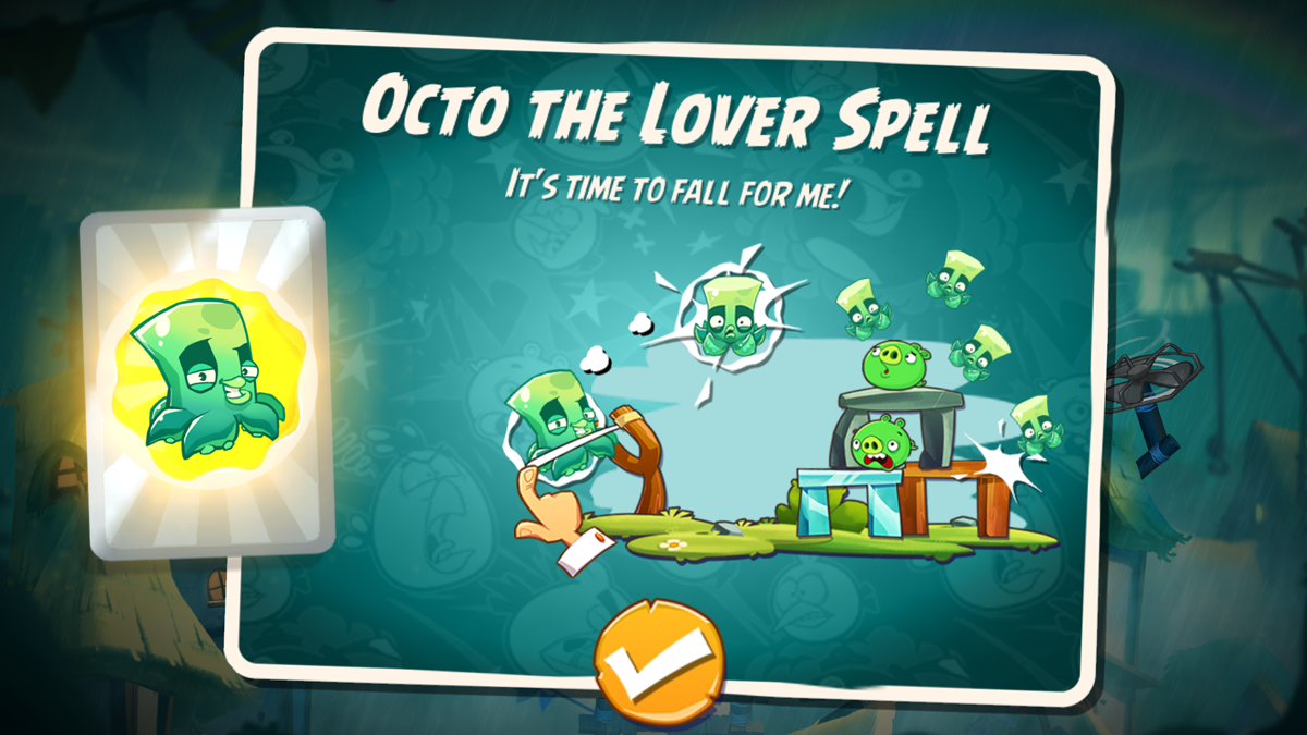 Octo is giving the birds a hand (8 of them to be specific) in #AngryBirds2