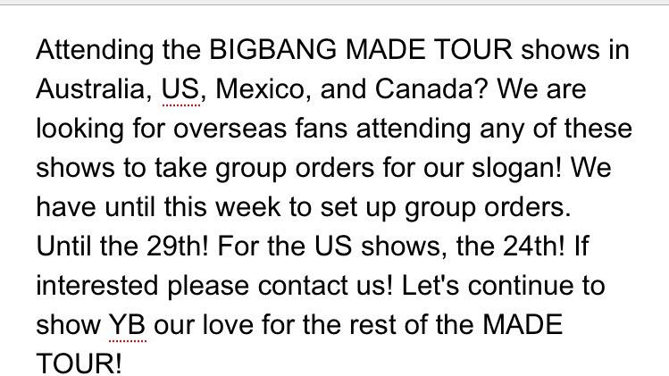 YB_518's tweet photo. For all fans attending #BIGBANG's #MADETOUR in Australia, US, Mexico, &amp; Canada! #태양 #YB518 #TAEYANG http://t.co/1xbceffOHx