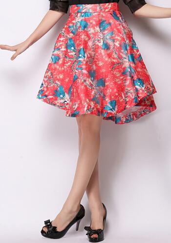 MariaZeenia's tweet photo. High #Waist With Zipper #Florals #Green &amp; #Red #Skirt  http://t.co/ZH8nQBaX72 http://t.co/EwOksXNoO3