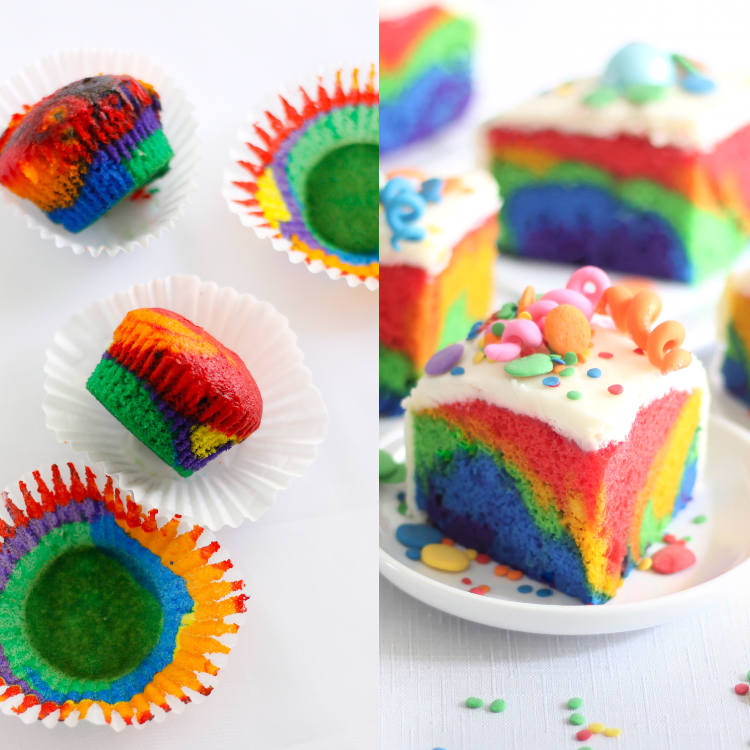 FoodNetwork's tweet photo. Tie-Dye Tuesday: See how we give 8 baked goods a colorful makeover on our Snapchat Discover section. http://t.co/YikukC6T2v