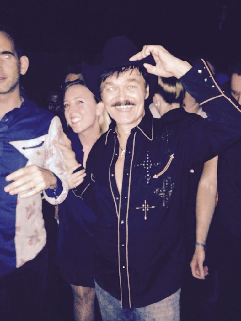  Happy birthday night with the wise & wonderful Randy Jones 