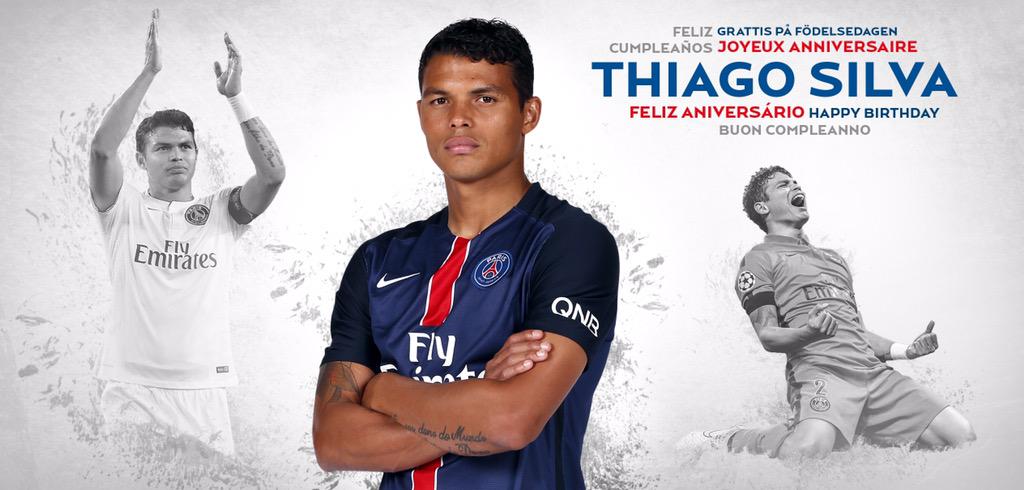 September 22
Happy birthday to former captain and captain Thiago Silva, who turns 31 today.

