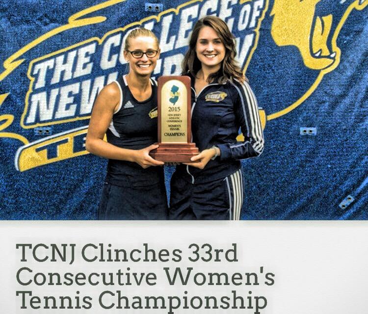 the_ellemm's tweet image. Congrats @tcnjathletics @TCNJ_TENNIS on winning the NJAC championship. @TCNJSAAC members Emma and Jasmine congrats!!!