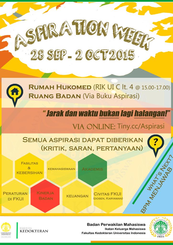 Sampaikan kebutuhanmu pada kami, pada waktunya.. 

BPM IKM FKUI 2015