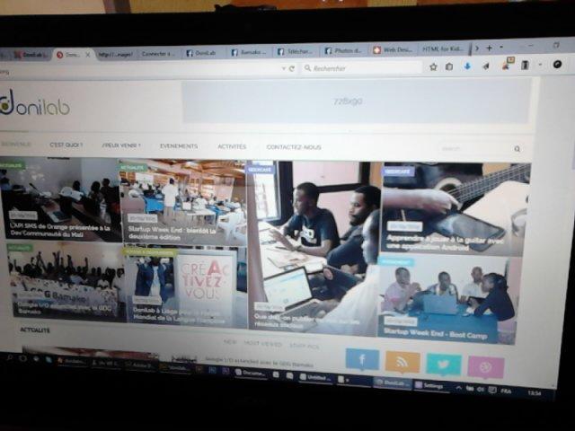 Donilab1's tweet photo. Un avant goût de ce qui se fait pour le website de Donilab. #Tilios #fmlf2015 #mali http://t.co/PsOvze2v6k