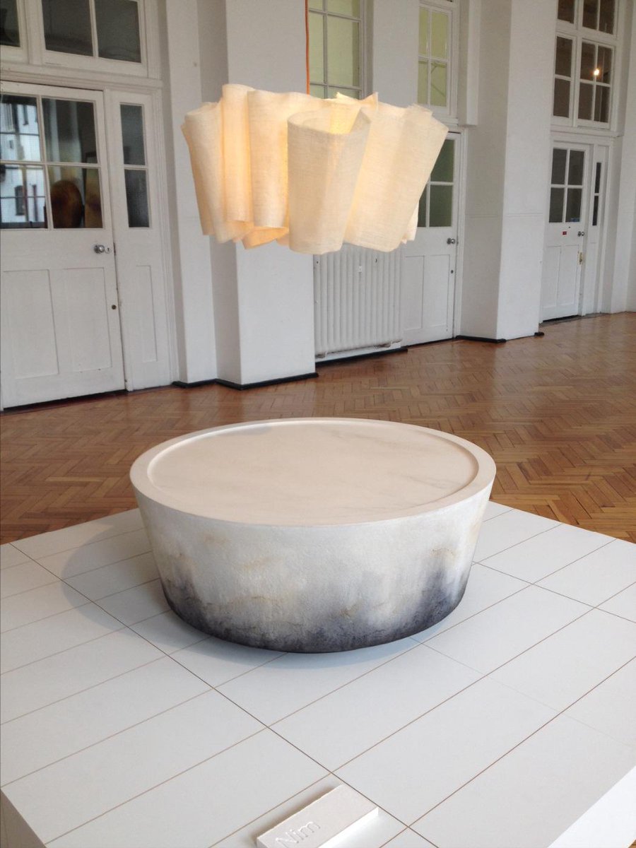 ej_metcalfe's tweet photo. @Pinch_London's Nim. Made of jesmonite and hand painted. Blooming brilliant! #LDF15 http://t.co/30c2QfYMcH