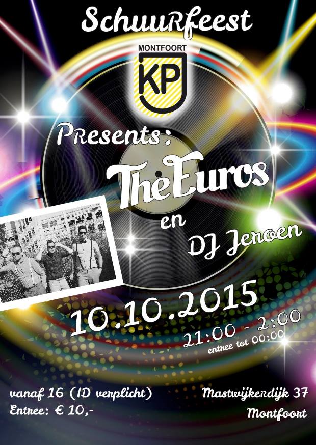 10 oktober is zover!!! SCHUURFEEST KPJ-MONTFOORT 2015!! facebook.com/events/1673877…